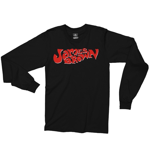James Brown Soul On Top Logo Long Sleeve T-Shirt - longsleeveblack