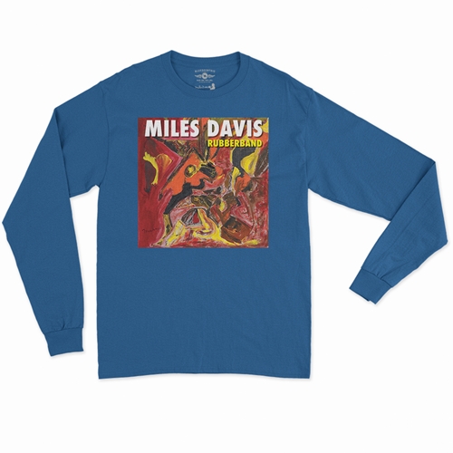 トップス BLUESCENTRIC HEAVY T CLASSICK MILES DAVI Graphic Miles Davis T-Shirt - Classic Heavy Cotton