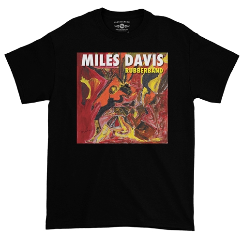 Miles Davis Rubberband T-Shirt - Classic Heavy Cotton - classicblack