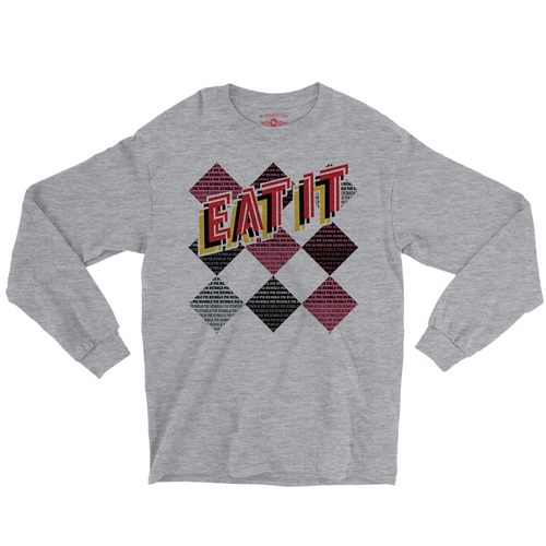 Humble Pie Argyle Long Sleeve T-Shirt - longsleeveathleticheather