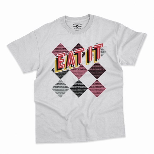 Humble Pie Argyle T-Shirt - Classic Heavy Cotton - classicwhite