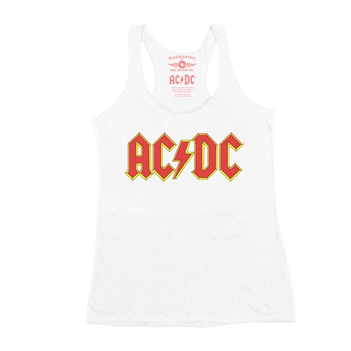 AC/DC Comic Logo Racerback Tank - Women