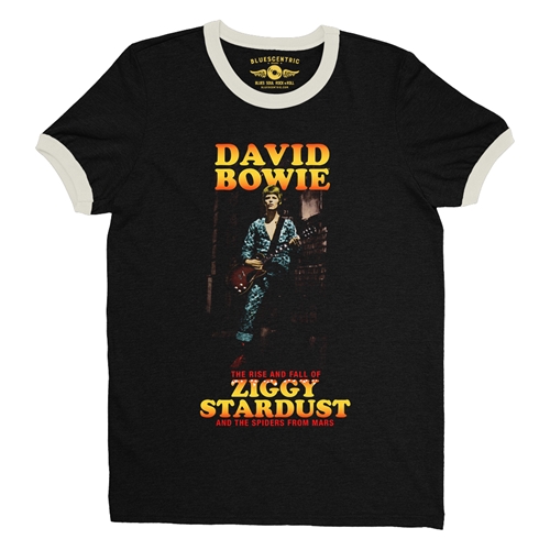 David Bowie Ziggy Stardust & the Spiders from Mars Ringer Tee