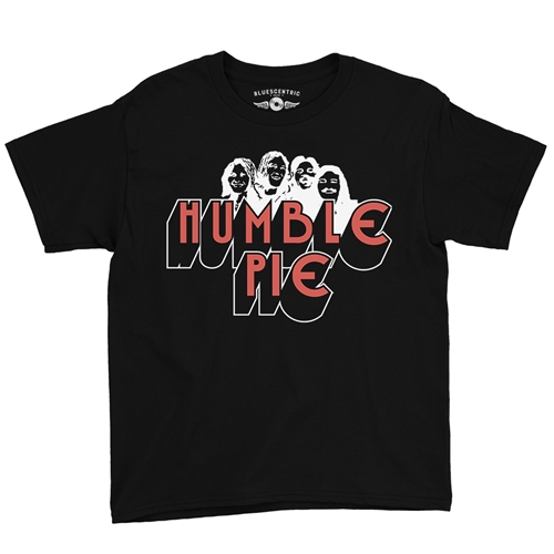 Humble Pie Band Silhouette Youth T-Shirt - Lightweight Vintage Children & Toddlers - youthblack