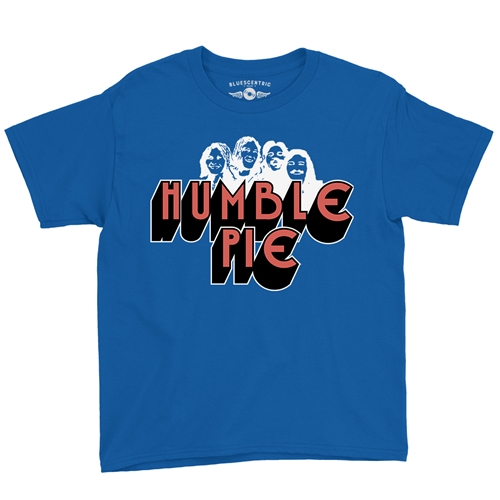 Humble Pie Band Silhouette Youth T-Shirt - Lightweight Vintage Children & Toddlers - youthroyalblue