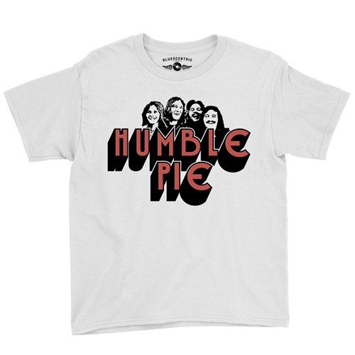 Humble Pie Band Silhouette Youth T-Shirt - Lightweight Vintage Children & Toddlers - youthwhite