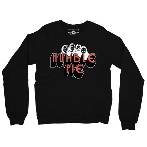 Humble Pie Band Silhouette Crewneck Sweater - crewneckblack