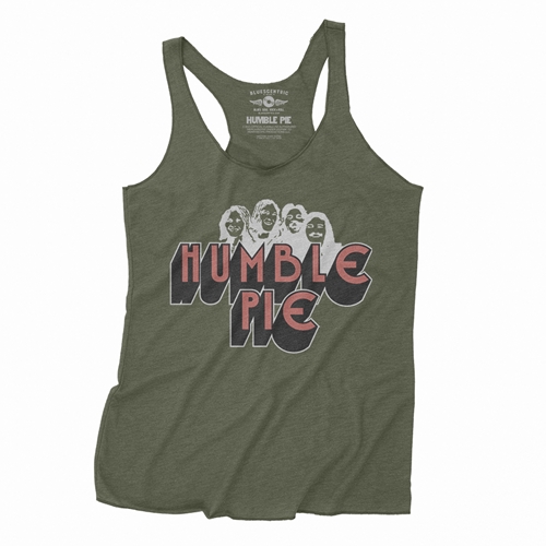 Humble Pie Band Silhouette Racerback Tank - Women