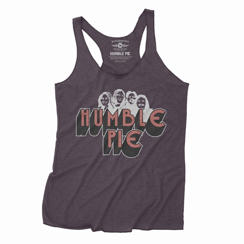 Humble Pie Band Silhouette Racerback Tank - Women
