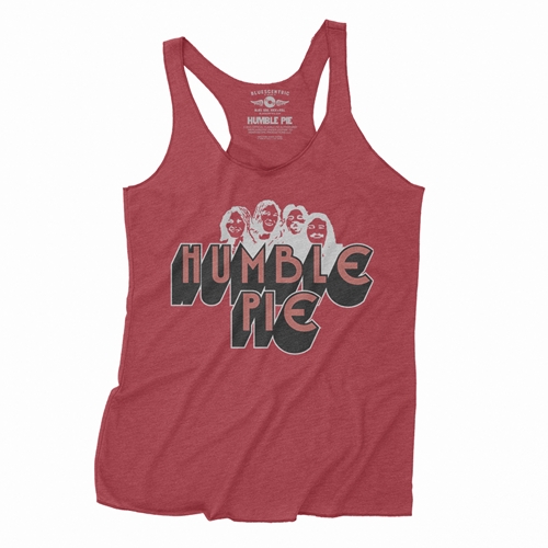 Humble Pie Band Silhouette Racerback Tank - Women
