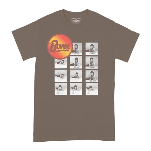 David Bowie Photo Roll T-Shirt - Classic Heavy Cotton - classictaupe