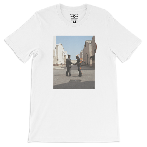 Front/Back Pink Floyd Wish You Were Here T-Shirt - Lightweight Vintage Style - vintagewhite