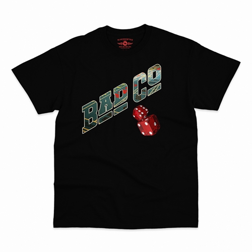 Bad Company Dice T-Shirt - Classic Heavy Cotton - classicblack