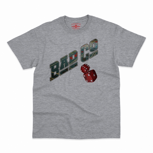 Bad Company Dice T-Shirt - Classic Heavy Cotton - heatherathletic