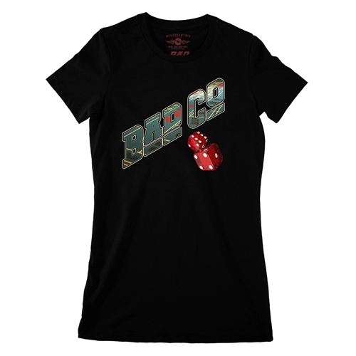 Bad Company Dice Ladies T Shirt - Relaxed Fit - ladiesblack
