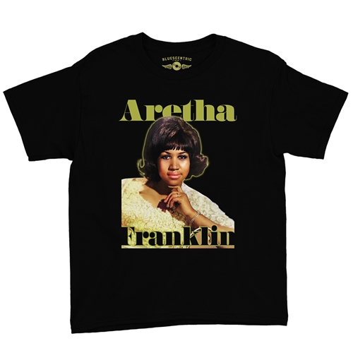 Aretha Franklin Now Youth T-Shirt - Lightweight Vintage Children & Toddlers - youthblack