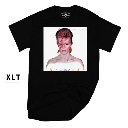 XLT David Bowie Aladdin Sane Album Cover T-Shirt - Men