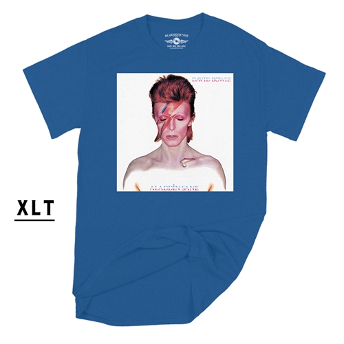 XLT David Bowie Aladdin Sane Album Cover T-Shirt - Men