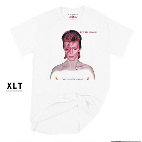 XLT David Bowie Aladdin Sane Album Cover T-Shirt - Men