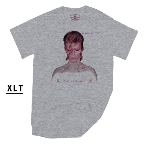 XLT David Bowie Aladdin Sane Album Cover T-Shirt - Men