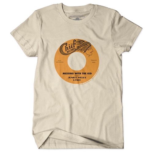 Messin With The Kid Vinyl Record T-Shirt - Classic Heavy Cotton - classicsand