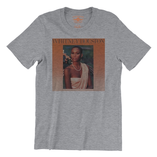Whitney Houston Debut T-Shirt - Lightweight Vintage Style - vintageathleticheather