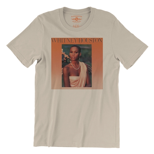 Whitney Houston Debut T-Shirt - Lightweight Vintage Style - vintagecream