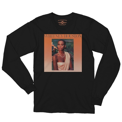 Whitney Houston Debut Long Sleeve T-Shirt - longsleeveblack
