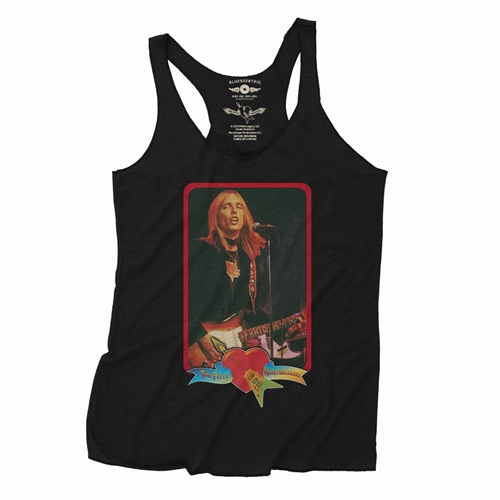 Tom Petty Red Guitar Racerback Tank - Women