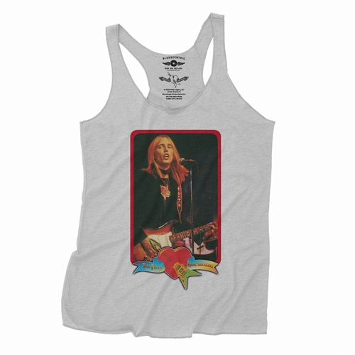 Tom Petty Red Guitar Racerback Tank - Women
