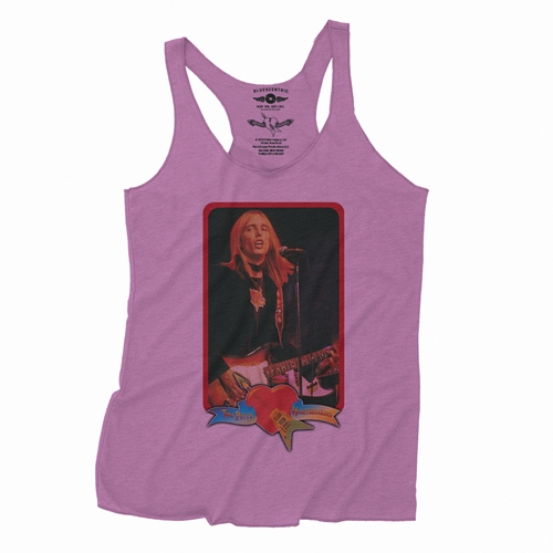 Tom Petty Red Guitar Racerback Tank - Women