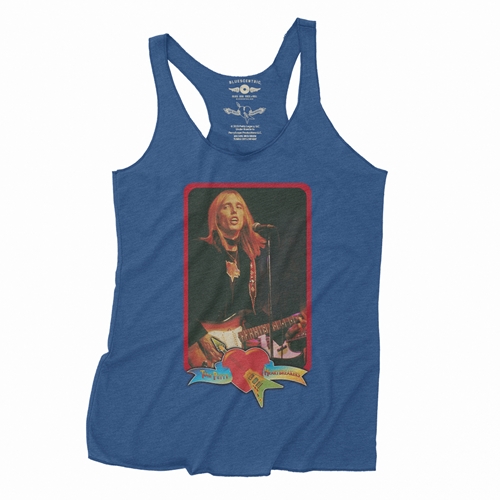 Tom Petty Red Guitar Racerback Tank - Women