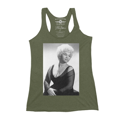 Etta James Photo Racerback Tank - Women
