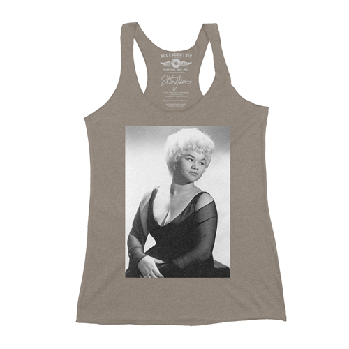 Etta James Photo Racerback Tank - Women