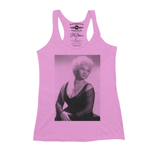 Etta James Photo Racerback Tank - Women