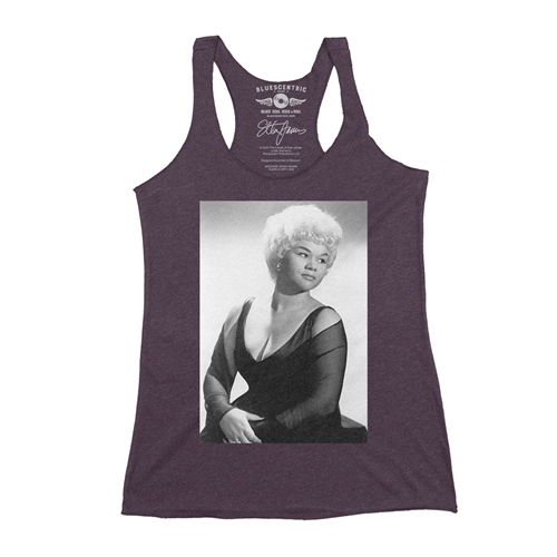 Etta James Photo Racerback Tank - Women