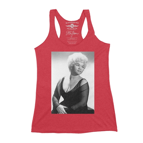 Etta James Photo Racerback Tank - Women