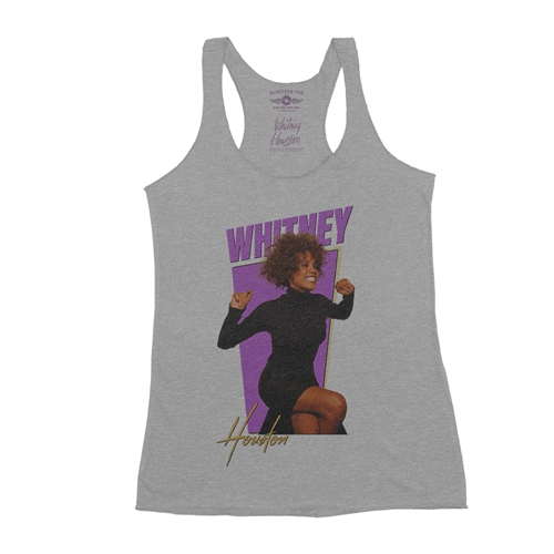 Whitney Houston 80s Vibes Racerback Tank - Women