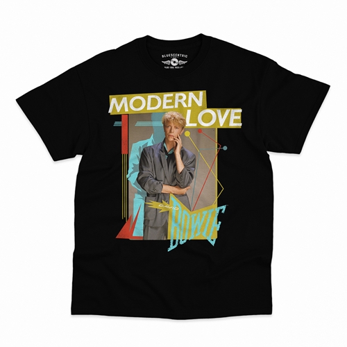 David Bowie Modern Love T-Shirt - Classic Heavy Cotton - classicblack