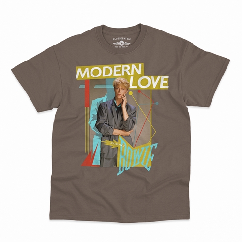 David Bowie Modern Love T-Shirt - Classic Heavy Cotton - classictaupe
