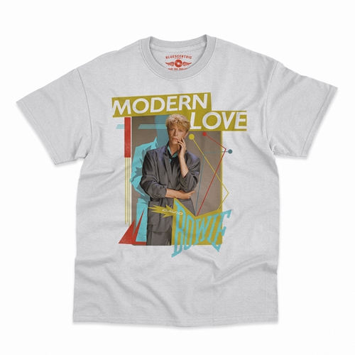 David Bowie Modern Love T-Shirt - Classic Heavy Cotton - classicwhite
