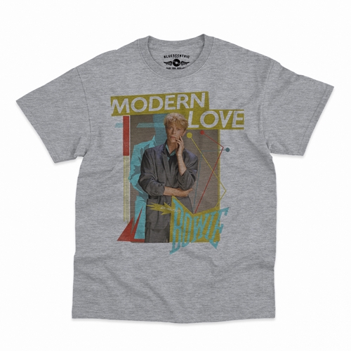 David Bowie Modern Love T-Shirt - Classic Heavy Cotton - heatherathletic