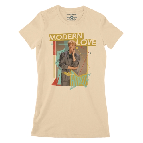 David Bowie Modern Love Ladies T Shirt - Relaxed Fit - ladiessanddune