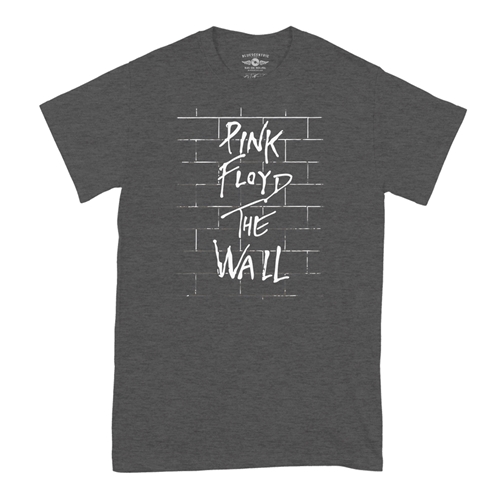 Pink Floyd The Wall T-Shirt - Classic Heavy Cotton - classicheathergrey