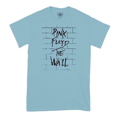 Pink Floyd The Wall T-Shirt - Classic Heavy Cotton - classiclightblue