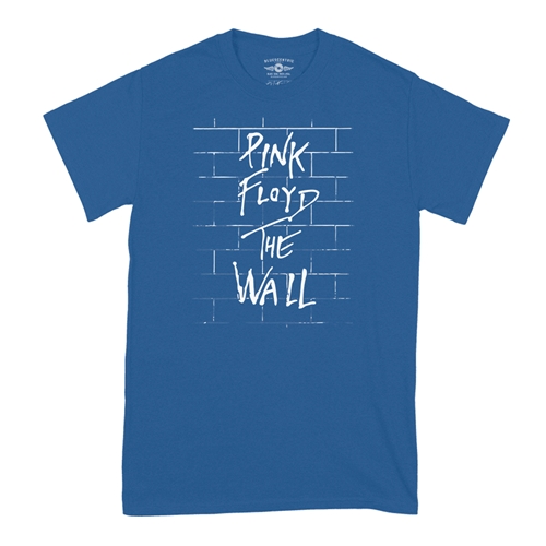 Pink Floyd The Wall T-Shirt - Classic Heavy Cotton - classicroyalblue
