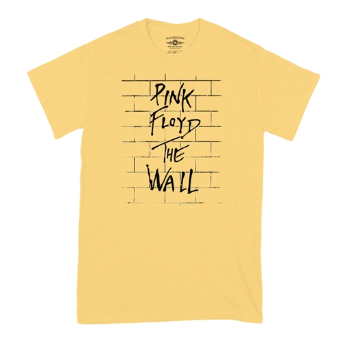 Pink Floyd The Wall T-Shirt - Classic Heavy Cotton - classicyellow