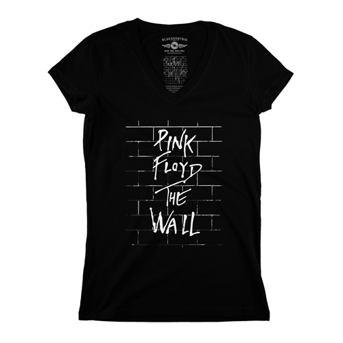 Pink Floyd The Wall Album Cover V-Neck T Shirt - Women