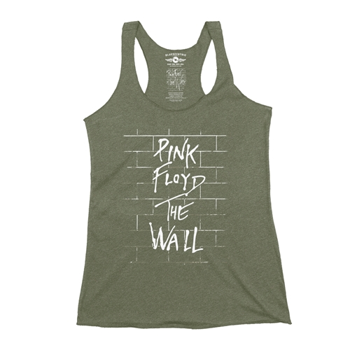 Pink Floyd The Wall Album Cover Racerback Tank - Women