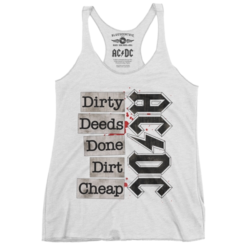 AC/DC Dirty Deeds Racerback Tank - Women